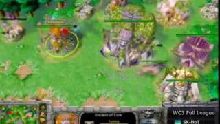 2006 Grand Final cyberspace 2 Warcraft III match HotUKR vs SojuKOR high [upl. by Ednil]