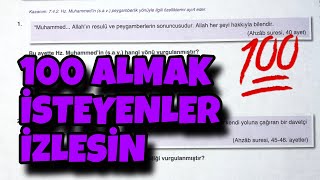 7Sınıf Din Kültürü 2Dönem 2Yazılı [upl. by Namron]