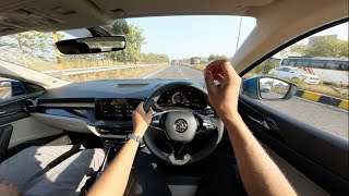 Skoda Slavia 15 TSI Drive Impressions  Gagan Choudhary [upl. by Cyndie]