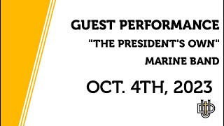 Guest Performance quotThe Presidents Ownquot Marine Band [upl. by Eisele]