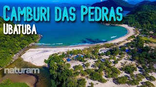 Praia de Camburi das Pedras Ubatuba na divisa com Paraty está a vila caiçara de Camburi das Pedras [upl. by Sigvard]