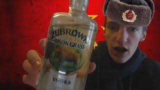 Żubrówka Bison Grass Vodka Review [upl. by Htebzile]