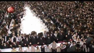 Belzer Rebbe Dances With Israeli Chief Rabbi Lau At His Grandsons Wedding  Sivan 5781 [upl. by Gardner927]