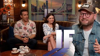 Ryan Reynolds and Cailey Fleming interview for the new ifmovie ParamountPicturesUK [upl. by Nodarb]