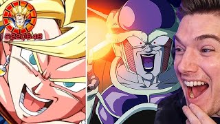 NEW Frieza Super Attack Reaction amp LR VegitoBuuhan EZA on Dokkan Battle 9th Anniversary [upl. by Oria]