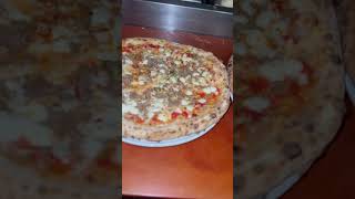 Pizza 🍕 horno de leña 🪵🔥 pizza cocina comida usa trabajo pizzaitaliana art artesania [upl. by Aenat358]