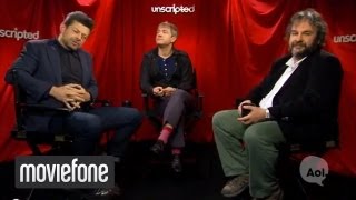 The Hobbit  Unscripted  Andy Serkis Martin Freeman Peter Jackson [upl. by Stoneham]