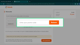 How To Apply Klook Promo Code [upl. by Audwen]