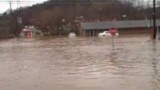 Flooding scenes in Knoxville [upl. by Butterfield]