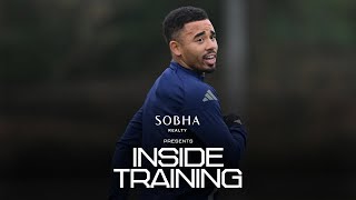 Goals galore  INSIDE TRAINING  First steps towards Nottingham Forest test  Premier League [upl. by Levitan]