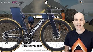 Swift Zwift Tip Specialized SWorks Shiv DISC 2019  112 Mile Kona Mission [upl. by Klara126]