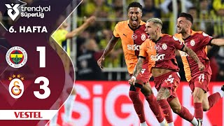 Vestel  Fenerbahçe 13 Galatasaray  HighlightsÖzet  Trendyol Süper Lig  202425 [upl. by Eimaj]