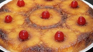 Receta Tarta de piña fácil  Recetas de cocina paso a paso tutorial Loli Domínguez [upl. by Aseiram756]