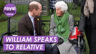 Prince William Meets Mining Disaster Victim’s Relative [upl. by Worthy]