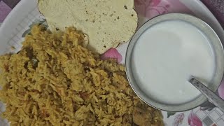 Tomato Rice Recipe  Make quick and tasty Tomato Rice at Home [upl. by Ynatsyd107]