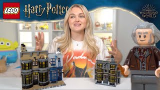 LEGO Harry Potter Diagon Alley Olivanders Comparison  76439 vs 75978 [upl. by Suu]