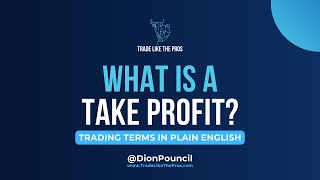 What is a Take Profit  Trading Terms In Plain English [upl. by Fesuy]