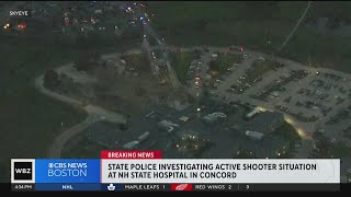 quotMultiple victimsquot in Concord NH State Hospital shooting police say [upl. by Peltier]