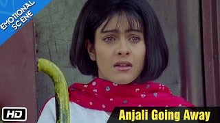 Anjali Going Away  Emotional Scene  Kuch Kuch Hota Hai  Shahrukh Khan Kajol Rani Mukerji [upl. by Zed]