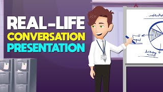 Reallife English Conversation at Workplace  Improve English at Work  Speak Like a Native [upl. by Kirrad104]