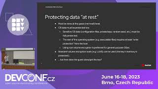 Confidential VMs in the cloud  DevConfCZ 2023 [upl. by Rot]