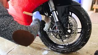 How To Wash amp Wax Your Motorcycle The PROPER Way [upl. by Atsyrt]