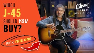 Gibson J45 Acoustic Comparison  Which Should YOU Buy in 2024 Gibson vs Epiphone J45 Comparison [upl. by Wehtam]