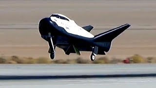 Sierra Nevada Dream Chaser Lifting Reentry Body Spaceplane Glide And Landing Test [upl. by Asilim]