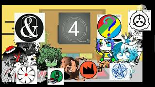 GOI React to SCP memeGacha ClubPart 1  ORGINAL [upl. by Shuler]