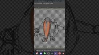 Digital Illustration at Gimp video short [upl. by Sihun]