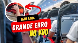 15 ERROS GRAVE para não cometer ao VIAJAR DE AVIÃO [upl. by Ybur]