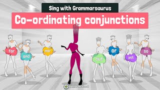 Sing with Grammarsaurus  Coordinating Conjunctions FANBOYS [upl. by Elsey]