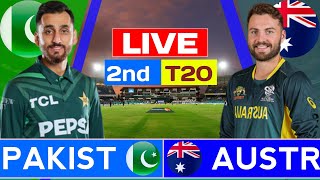 Pakistan Vs Australia 2nd T20 Match Live  PAK vs AUS 2nd T20 Match Live Toss [upl. by Lleneg]