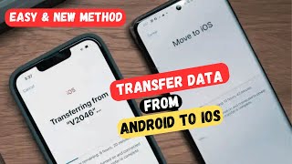 How to transfer All data from Android to iPhone Easy amp Effective [upl. by Yelsna]