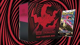 Unboxing Pokémon TCG Astralglanz Top Trainer Box [upl. by Silevi]