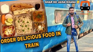 How to order food online in Train 🚂  Railrestro  Indian Railways [upl. by Bouton]