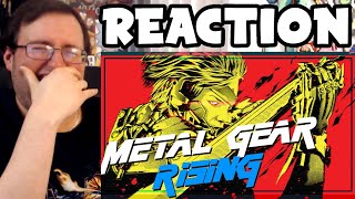 Gors quotAn Incorrect Summary of Metal Gear Rising  Part 1 by Max0rquot REACTION INSANITY Me Like [upl. by Aisa]