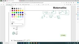 MATEMATIKA B – PROBNA MATURA 2024 1  20 zadatak [upl. by Barbarese]