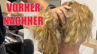 VORHER NACHHER AUF GEFÄRBTEN HAAREN [upl. by Nial]