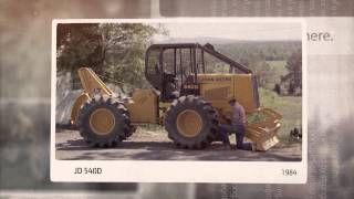 Celebrating 50 Years of Skidders  John Deere Forestry Equipment [upl. by Narra]