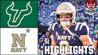 Navy Midshipmen vs South Florida Bulls  Full Game Highlights  ESPN College Football [upl. by Gert]