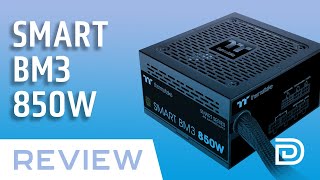 Thermaltake Smart BM3 850W PSU Review [upl. by Naro]