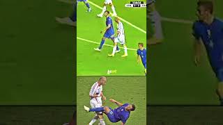 Zidane VS Materazzi  REVENGE HEADBUTT🥵World Cup 2006 shorts fyp foryou football highlights [upl. by Norrat320]