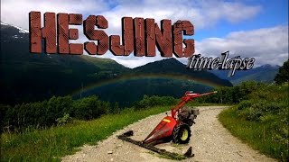 The Art of Hesjing  timelapse Norwegian haymaking [upl. by Lynnea]