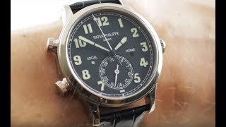 Patek Philippe Calatrava Pilot Travel Time 5524G001 Pilots Watch Review [upl. by Nageek900]