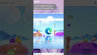 Cómo Habilitar el Modo Niños en Microsoft Edge [upl. by Retsae]