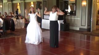 Greatest MotherDaughter Wedding Evolution Dance But Watch the Ringbearer [upl. by Einavoj407]