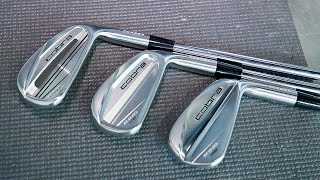 NEW Cobra King Tour CB amp MB Irons  Initial Review [upl. by Dniren]