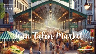 A Complete Tour of JeanTalon Market  A Fall Trip to Montreal  MARCHÉ JeanTalon montreal [upl. by Pompea]