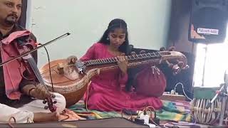 mathavin kovili veena and violin song [upl. by Eecats]